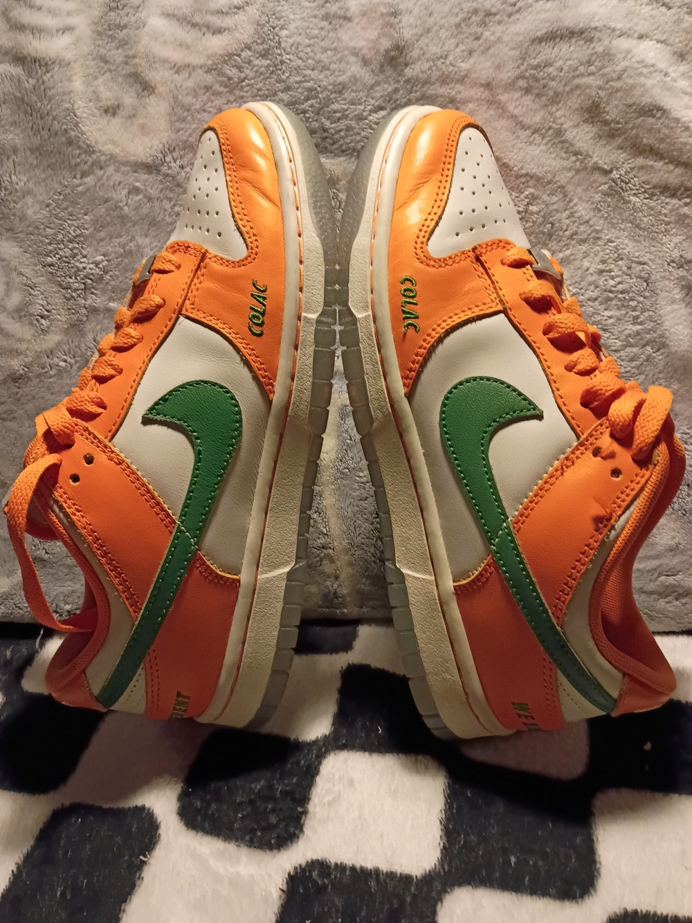Nike Dunk Low "FAMU" (Florida A&M University) – Size 5.5Y/7W